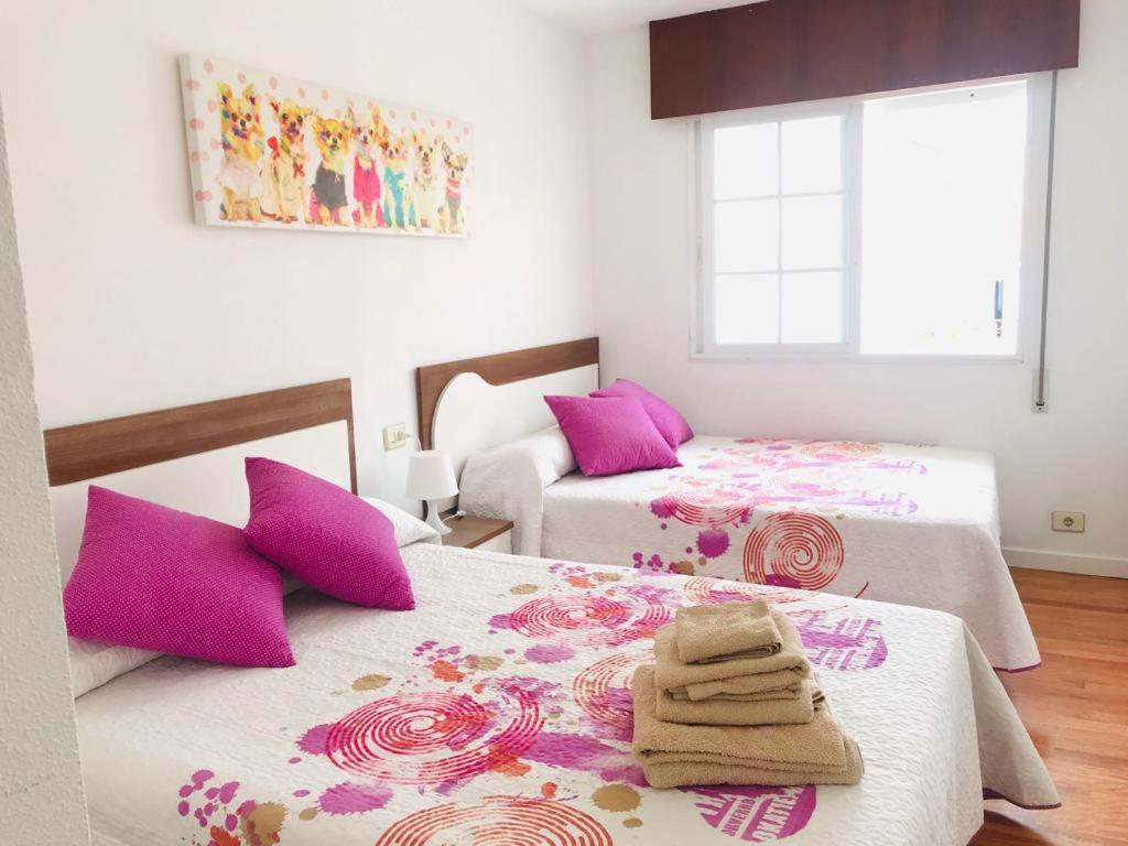Enjoy Sanxenxo,200M Playa, Balcon Vistas Cies, Piscina & Terraza Azotea,2 Plazas Garaje, 2 Banos, Muy Luminoso, Muy Tranquilo,Muy Equipado, Centrico 아파트 외부 사진