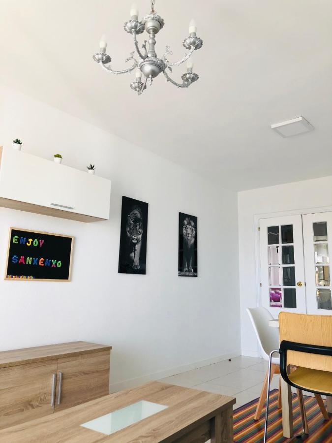 Enjoy Sanxenxo,200M Playa, Balcon Vistas Cies, Piscina & Terraza Azotea,2 Plazas Garaje, 2 Banos, Muy Luminoso, Muy Tranquilo,Muy Equipado, Centrico 아파트 외부 사진